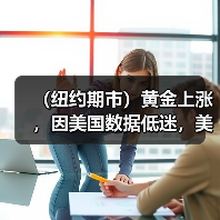 (纽约期市)黄金上涨,因美国数据低迷,美元回落(图3) (纽约期市)黄金上涨,因美国数据低迷,美元回落(图3)