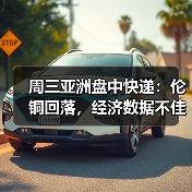 周三亚洲盘中快递:伦铜回落,经济数据不佳影响需求前景(图3) 周三亚洲盘中快递:伦铜回落,经济数据不佳影响需求前景(图3)