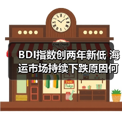 BDI指数创两年新低 海运市场持续下跌原因何在(图4) BDI指数创两年新低 海运市场持续下跌原因何在(图4)