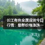 长江有色金属现货今日行情:最新价格涨跌一览(图2) 长江有色金属现货今日行情:最新价格涨跌一览(图2)