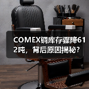 COMEX铜库存骤降612吨，背后原因揭秘？（图1）