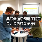 美联储加息预期压低黄金,金价持续承压?(图4) 美联储加息预期压低黄金,金价持续承压?(图4)