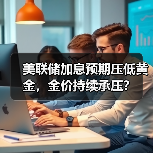 美联储加息预期压低黄金,金价持续承压?(图2) 美联储加息预期压低黄金,金价持续承压?(图2)