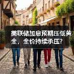美联储加息预期压低黄金,金价持续承压?(图3) 美联储加息预期压低黄金,金价持续承压?(图3)