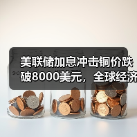 美联储加息冲击铜价跌破8000美元,全球经济衰退成主因?(图2) 美联储加息冲击铜价跌破8000美元,全球经济衰退成主因?(图2)