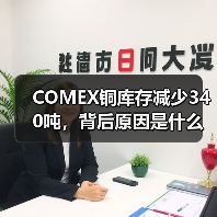 COMEX铜库存减少340吨，背后原因是什么？（图3）