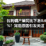 智利铜产量同比下滑8.6%！背后原因引发关注（图1）