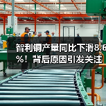 智利铜产量同比下滑8.6%！背后原因引发关注（图2）