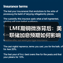 LME期铜微涨背后:美联储加息预期如何影响铜价?(图1) LME期铜微涨背后:美联储加息预期如何影响铜价?(图1)