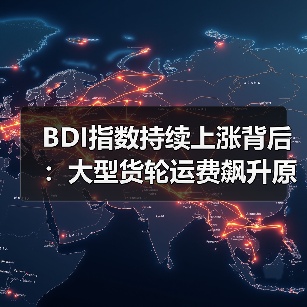 BDI指数持续上涨背后：大型货轮运费飙升原因解析（图4）