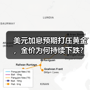 美元加息预期打压黄金,金价为何持续下跌?(图1) 美元加息预期打压黄金,金价为何持续下跌?(图1)