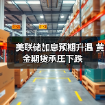 美联储加息预期升温 黄金期货承压下跌（图4）